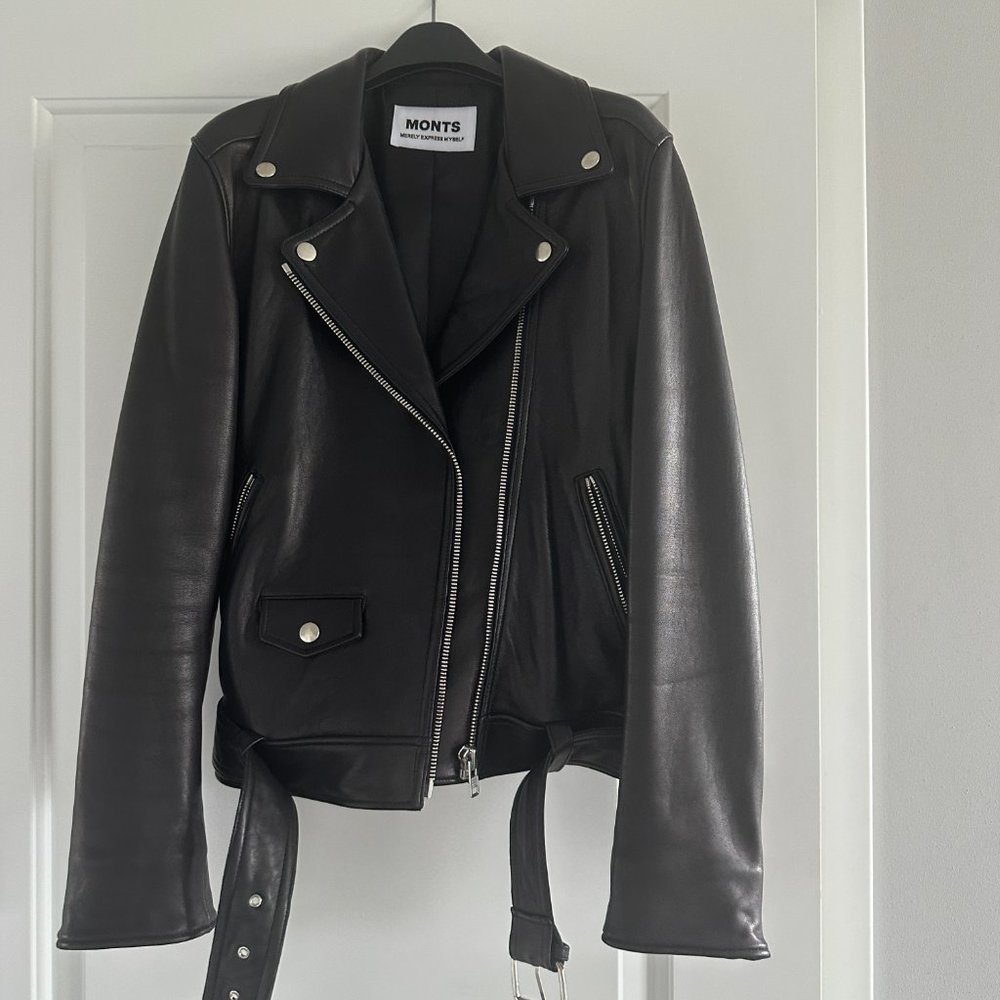ACNE STUDIOS inspired genuine lamb leather rider jacket - Picture 4 of 8